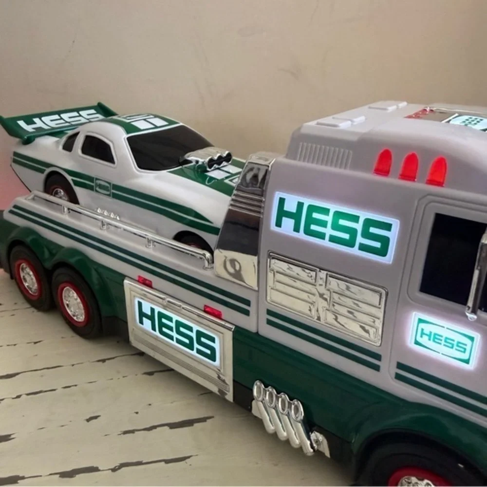 HESS 2016 Toy Truck and Dragster Pre-Owned in Box